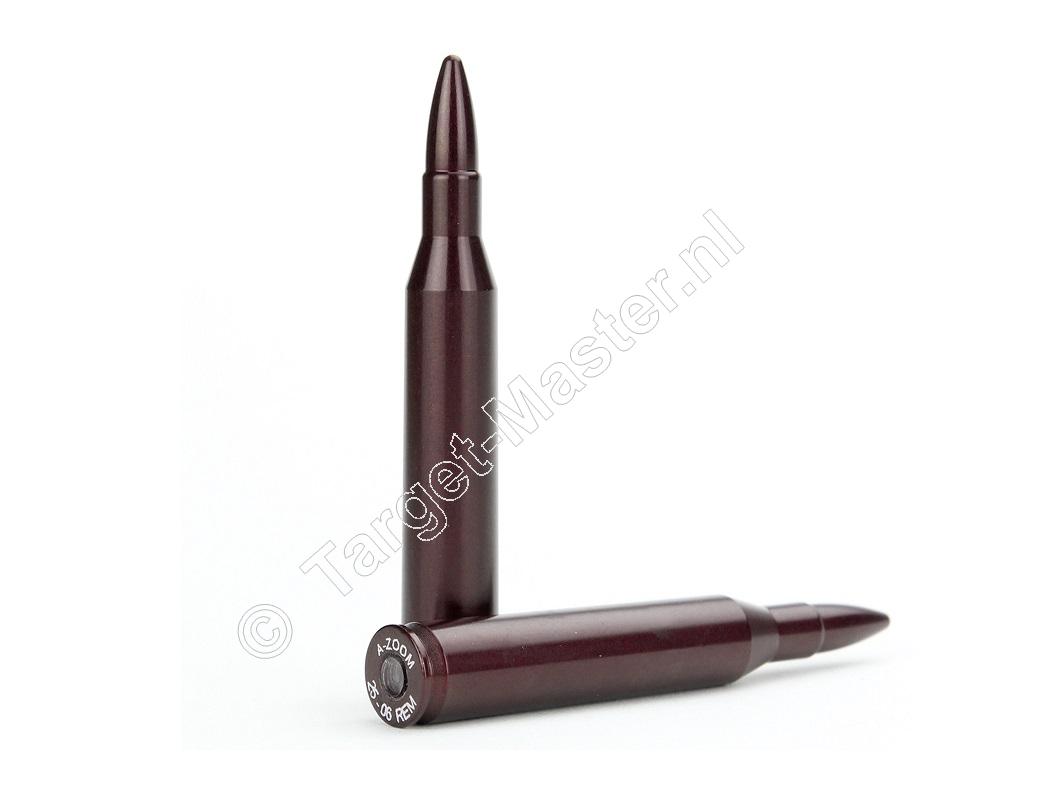A-Zoom SNAP-CAPS .25-06 Remington Safety Training Rounds package of 2